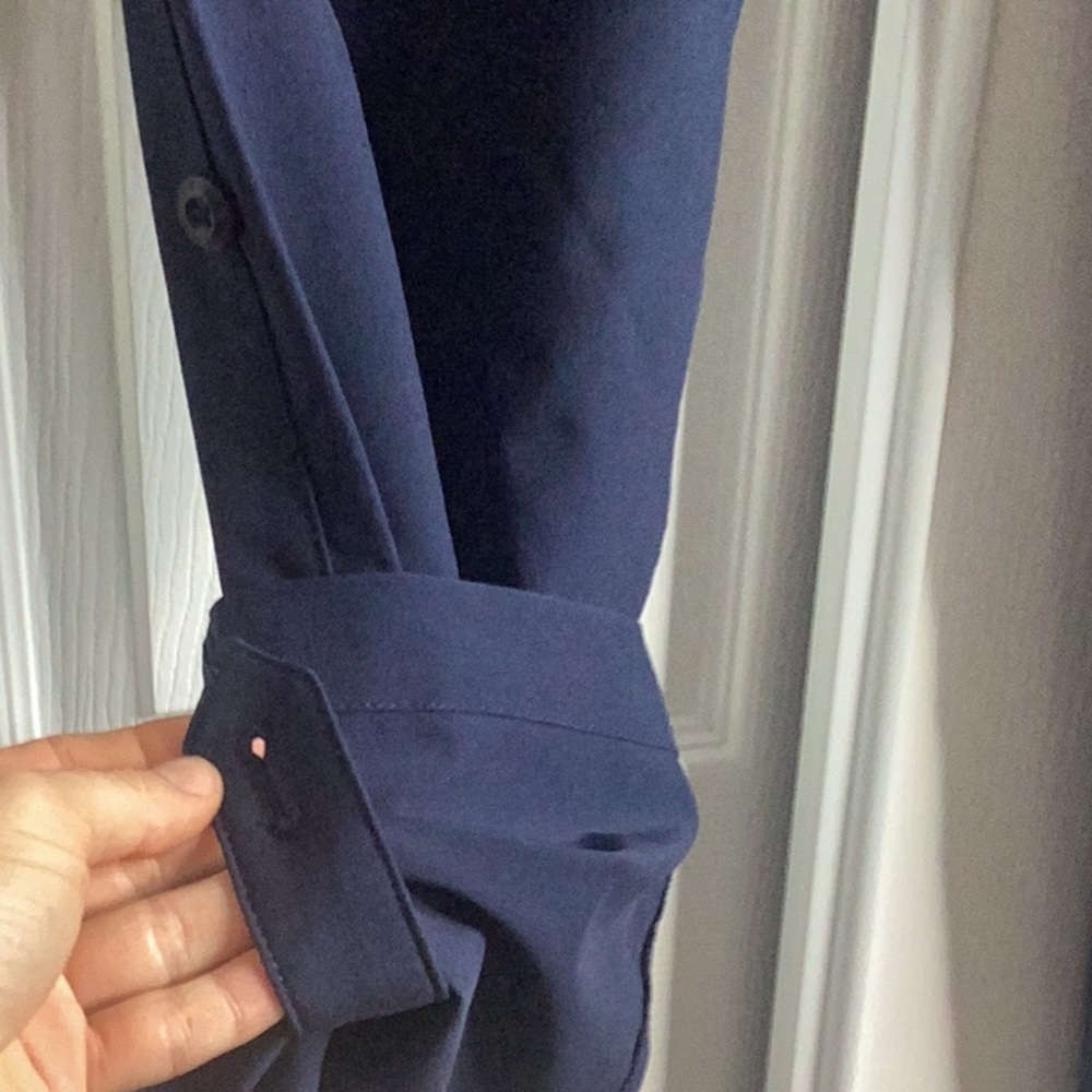 Eddie Bauer Dark Blue Cargo‎ Pants Adjustable Length 10 - Picture 4 of 8